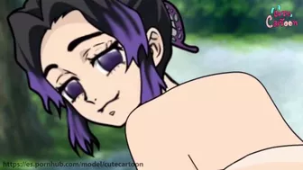 Shinobu tiene sexo con Tanjiro - Demon Slayer - Cutecartoon