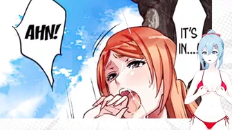 Filthy Slut Orihime pleases a Big Dick [Hentai Comic]