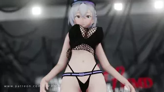 Star Rail Silverwolf Chewy MMD Blender Render 1852