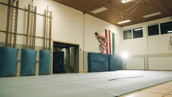 Double Backflip to double cockscrew