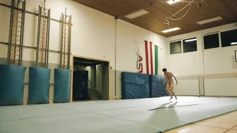 Double Backflip to double cockscrew