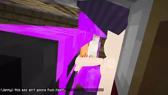 Minecraft Jenny Mod! Fucking Jenny Doggystyle! Juicy Ass and Tits!