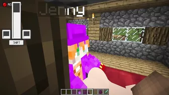 Minecraft Jenny Mod! Fucking Jenny Doggystyle! Juicy Ass and Tits!