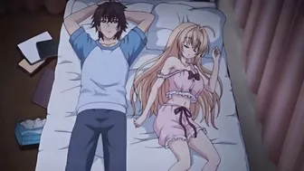 Finally in got One night share bed with my cute virgin step sister anime hentai uncensored