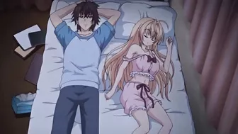 Finally in got One night share bed with my cute virgin step sister anime hentai uncensored