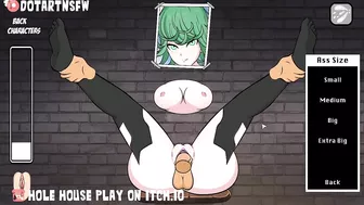 Tatsumaki Legs Spread In Glory Hole BDSm Bondage One Punch Man Hentai - Hole House