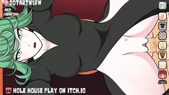 Tatsumaki Bent Over In Her Dress Dripping Creampie Hentai - Hole House