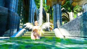 Skyrim LE THICC Vana Angely at The Grand Bathhouse