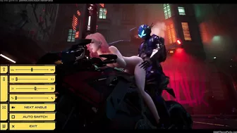 Cyberpunk Backstreet Game - Hack the and give the Motor Girl's a High-Speed Adventure,