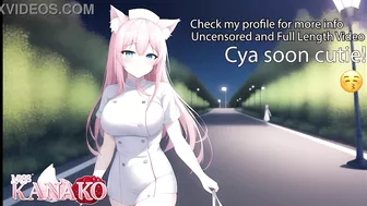 [ASMR Audio & Video] NURSE CATGIRL COSPLAYER needs some VIBRATOR TEASING on her TIGHT PUSSY!!!