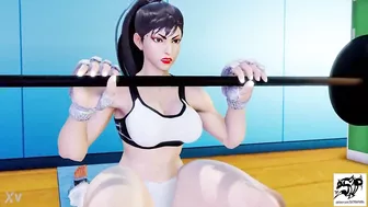 bad time for workout Censored