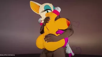 Rouge the Bat having sex