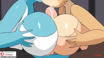 Gumball`s Mom Hard Fucking In Gym And Getting Creampie | Furry Hentai Animation World of Gumball