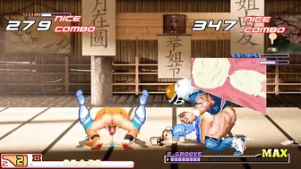 Bao and Brian Battler vs Chun-Li and R.Mika