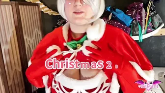 2B Nier ~ XMASS Face Sitting and Jerk Off ~ XSpaceCup