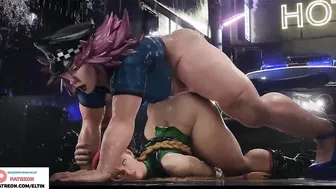 Futanari Police Girl Hard Fucked Cammy In Ass On Public | Best Futa Hentai Street Fighter 4k 60fps