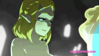 Sexy Blonde ELF Rough Doggy! HENTAI UNCENSORED