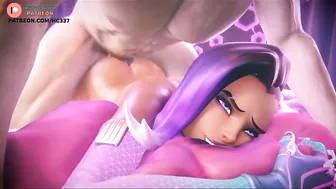 SOMBRA FUCKED IN ANAL ON HER BASE - OVERWATCH HENTAI ANIMATION 4K 60FPS