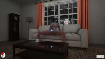 Silicon Lust girl gamer masturbates in VR