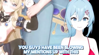 Vtuber Hentai React: "Navia Held Down and Creampied" - Genshin Impact !