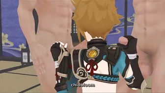 Goro blowjob