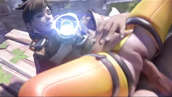 3D Compilation: Overwatch Mercy Widowmaker Tracer Sombra Uncensored Hentai