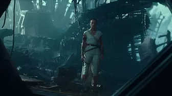 Rey gets a glimpse of the dark side