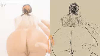 cartoon of my big ass