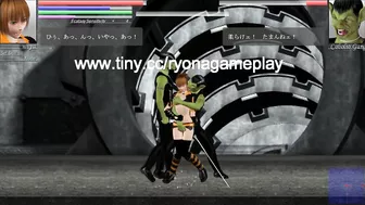 Aya has sex with aliens men in The hou of the blade hentai game new gameplay