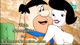 Cuidando do Vizinho - HQ Flintstones - Freddy fodendo a Betinha