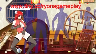 Pretty lady having sex with big monsters men in kung fu gl hentai sex game video