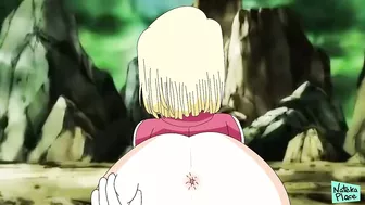 Android 18 and Krillin parody xxx 2 from Dragon Ball Super