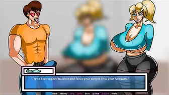 MilfPursuit-Gym Tease Horny Blonde MOM