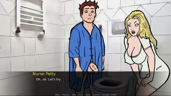 Quantum Loop-Hot Blonde Nurse Handjob Bathroom