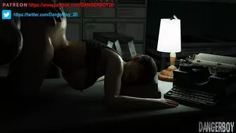 Claire Redfield gets fucked by Mr X