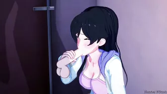 Chizuru Mizuhara: Gives A Quick Blowjob In A Public Bathroom