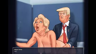 Summer TimeSaga – Donald Fucks Hillary – Old Couple Sex