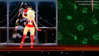 MMD – Special Christmas video with Paimon