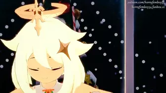 MMD – Special Christmas video with Paimon