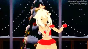 MMD – Special Christmas video with Paimon