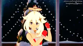 MMD – Special Christmas video with Paimon