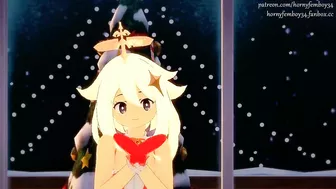 MMD – Special Christmas video with Paimon