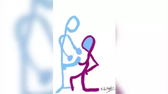 Stick Figure Blowjob by Widehandz