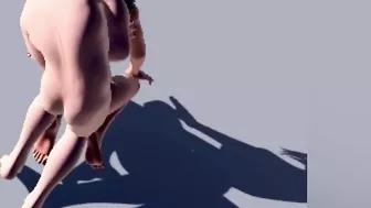 3d animated babe fuck doggy