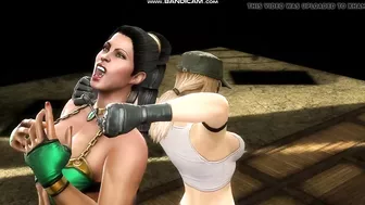 MK9 Jade vs Sonya Ryona Freecam. mp4