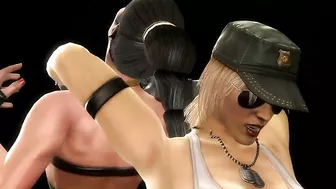 MK9 Jade vs Sonya Ryona Freecam. mp4