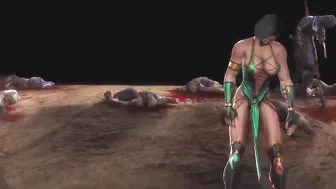 MK9 Jade vs Sub-zero Ryona in Freecam (7)