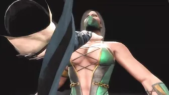 MK9 Jade vs Sub-zero Ryona in Freecam (7)