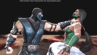 MK9 Jade vs Sub-zero Ryona in Freecam (7)