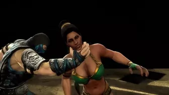 MK9 Jade vs Sub-zero Ryona in Freecam (2)